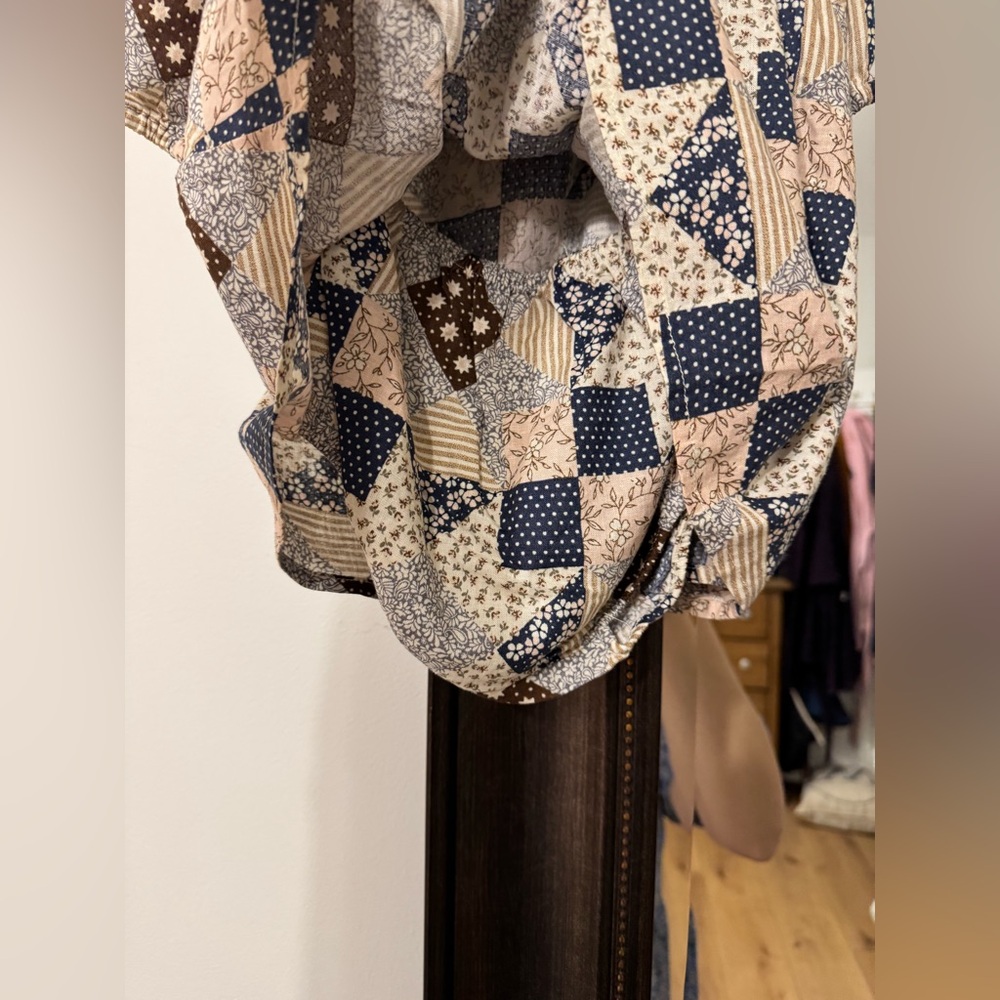 Patchwork Kids Dress - Picture 3 of 3